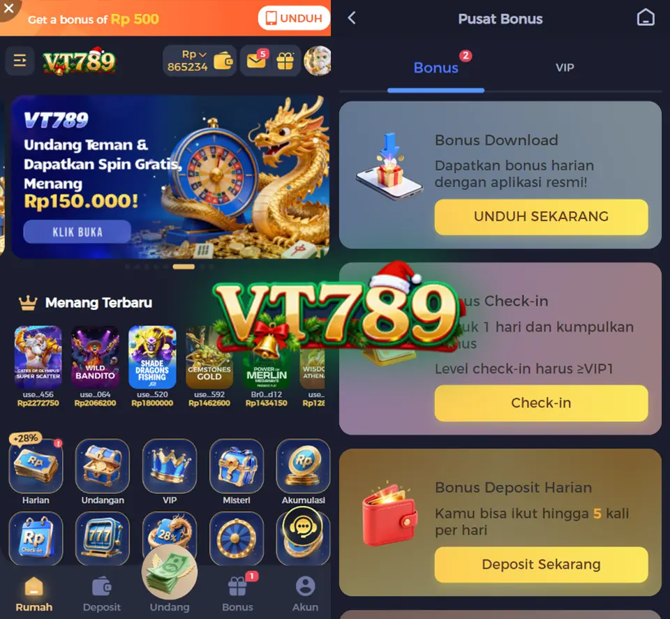 vt789 Masuk