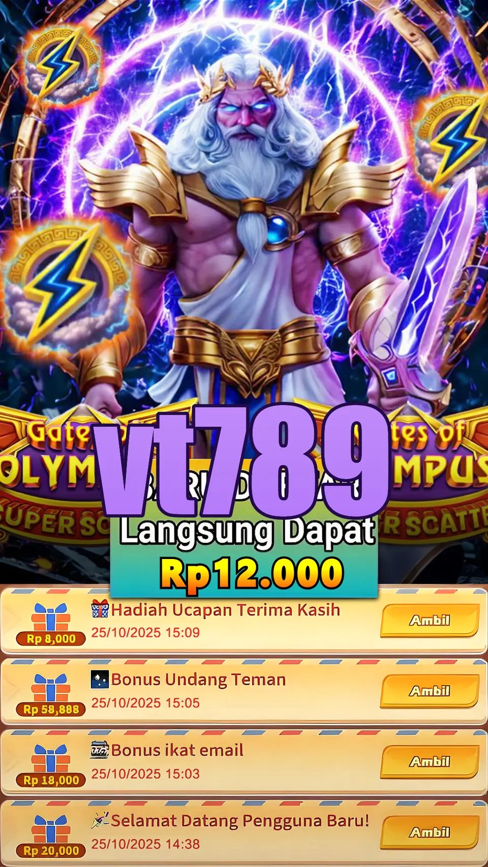 vt789 Masuk